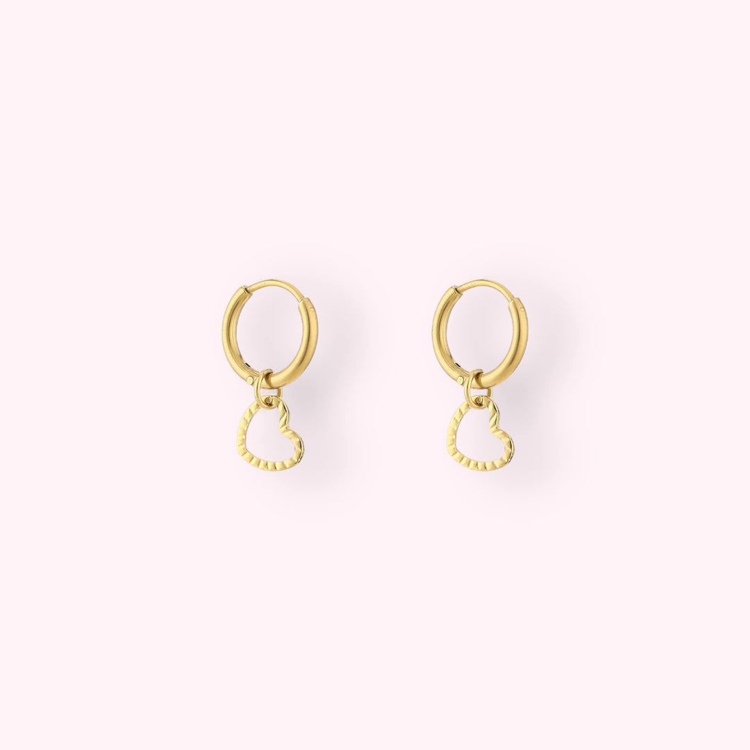Little Heart Oorbellen Goud
