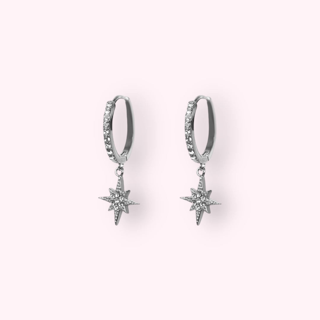 Starlight Oorbellen Zilver