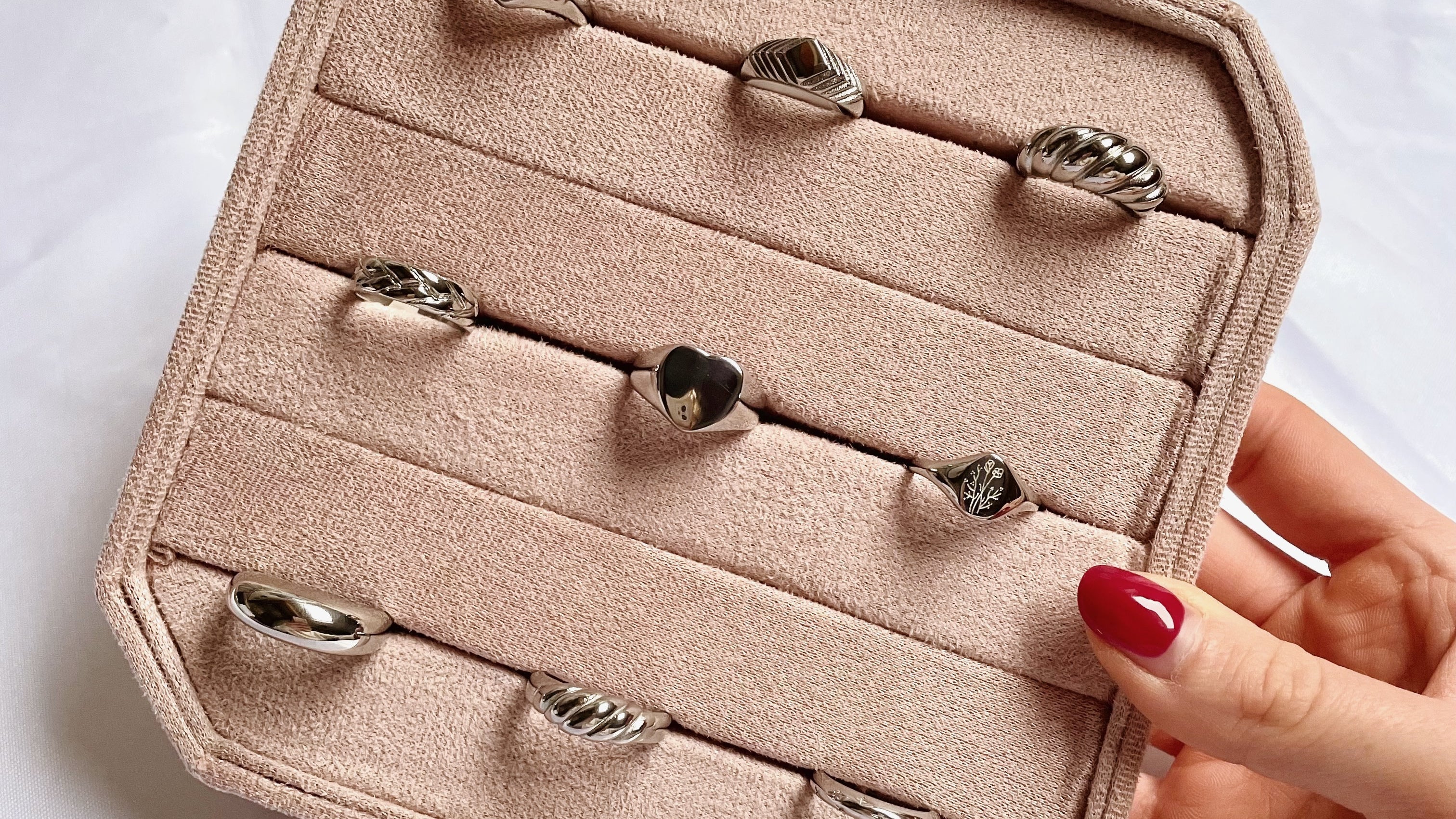 Stainless Steel Ringen Zilver