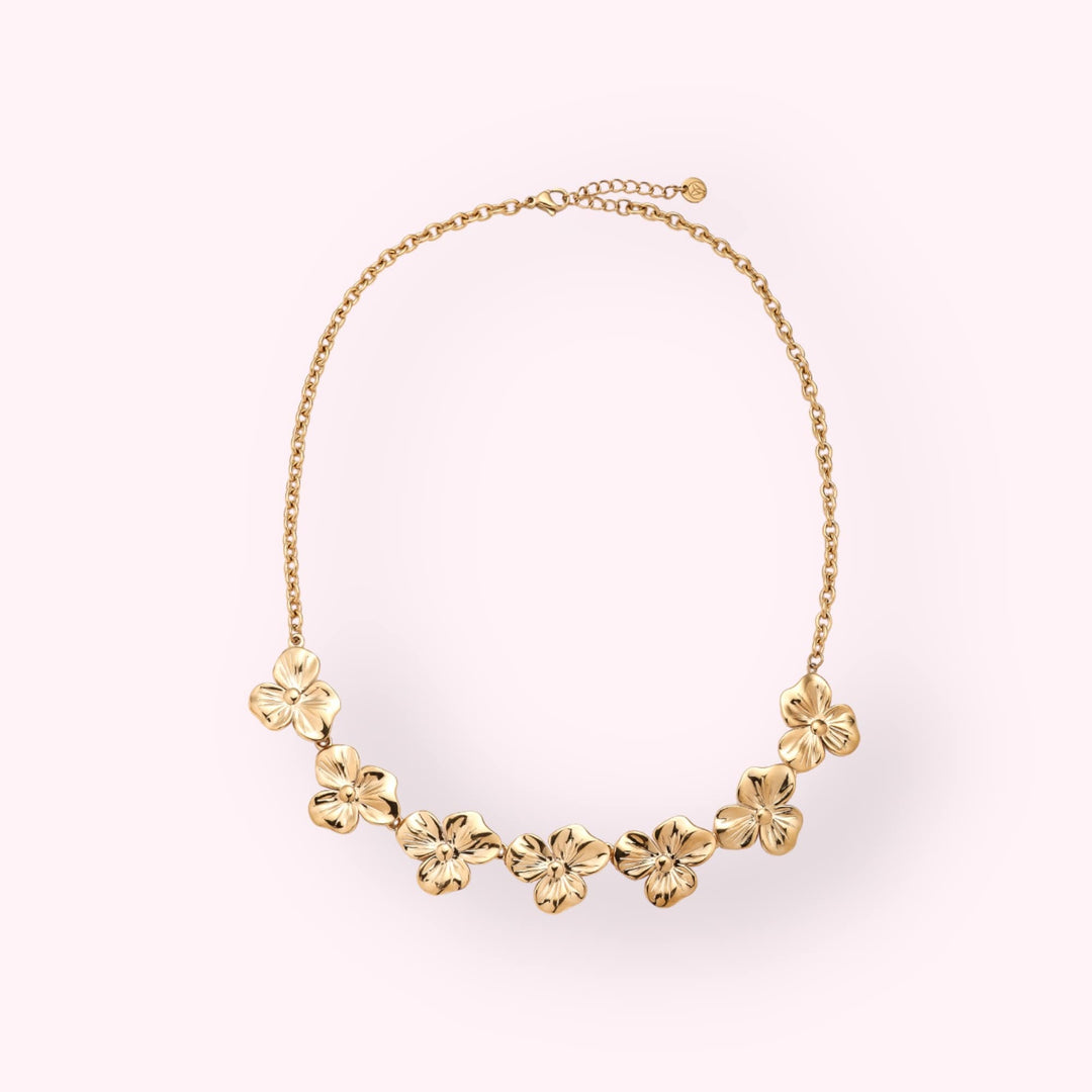 Bold Blossom Ketting Goud