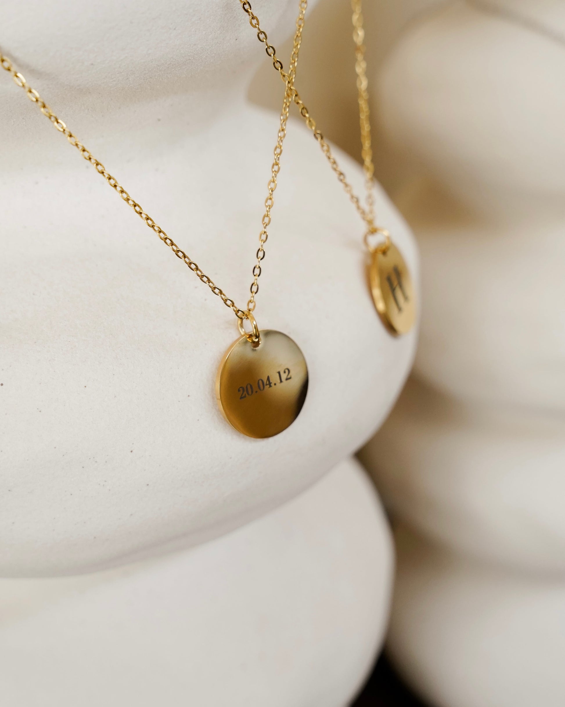 Big Coin Pendant Ketting
