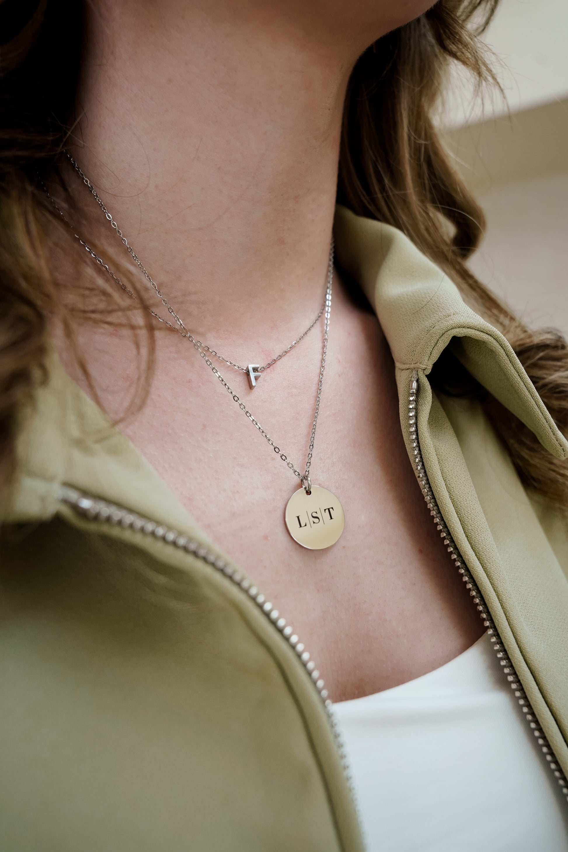 Big Coin Pendant Ketting