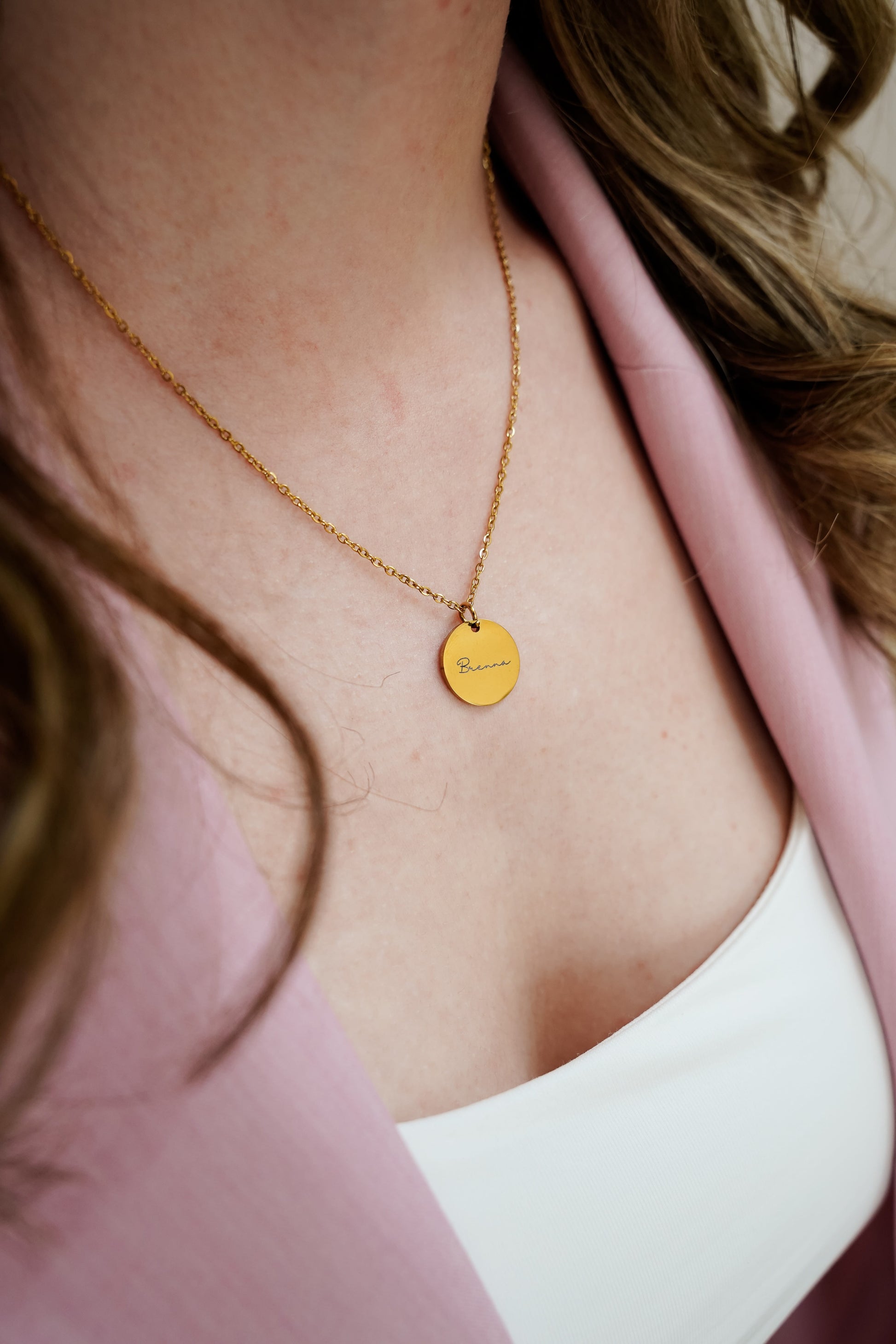 Coin Pendant Ketting | Pre-order