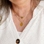 Heart Pendant Ketting Goud
