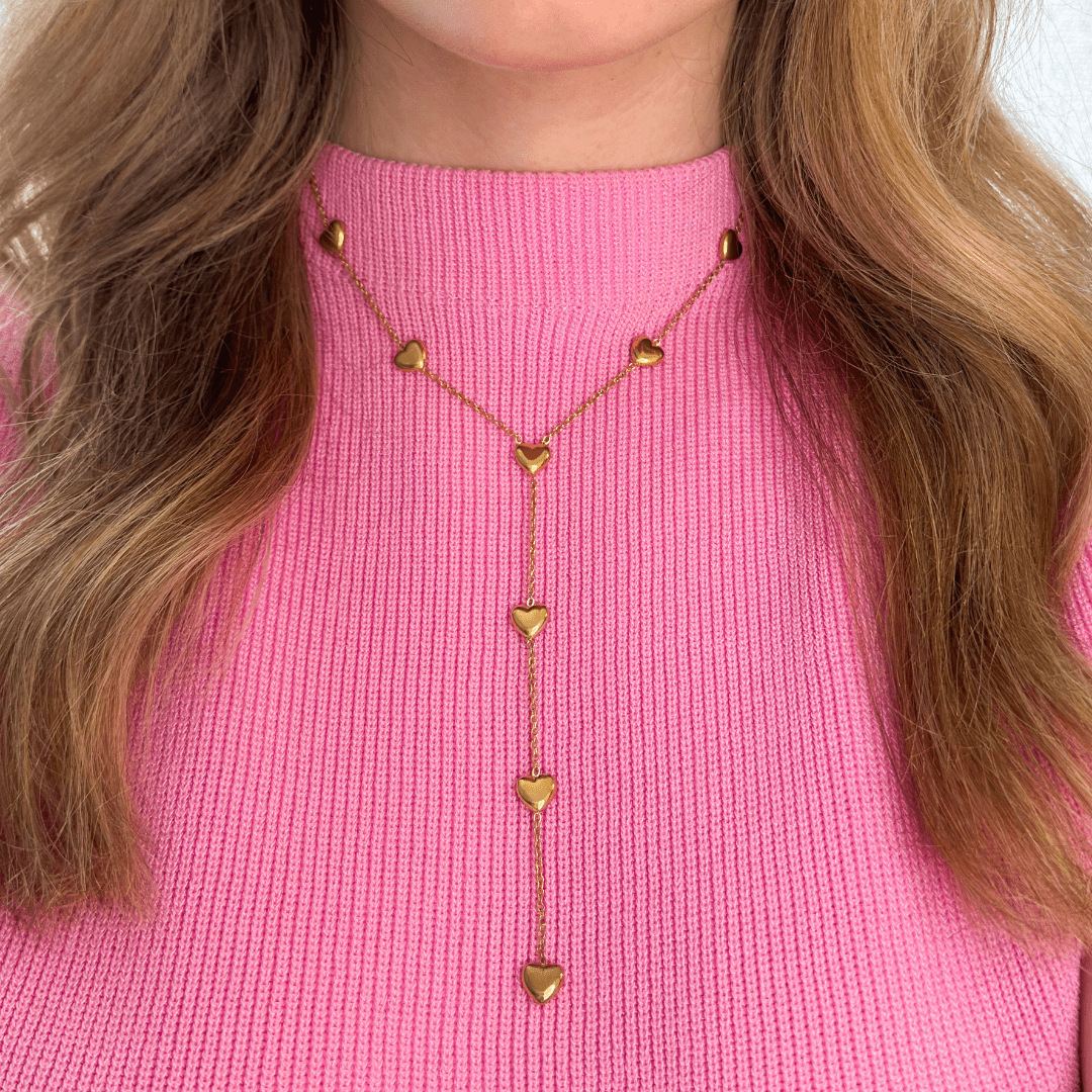 Hearts Drop Ketting