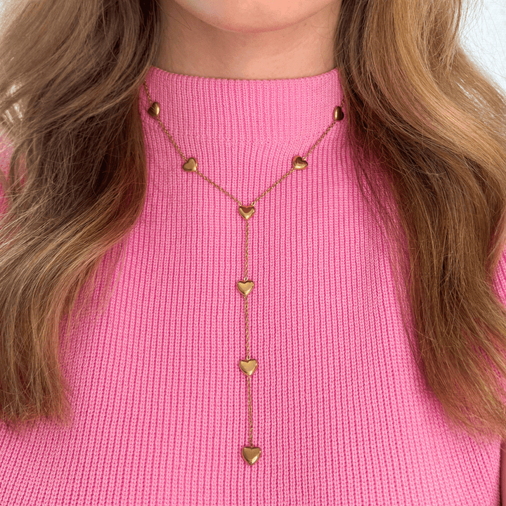 Hearts Drop Ketting