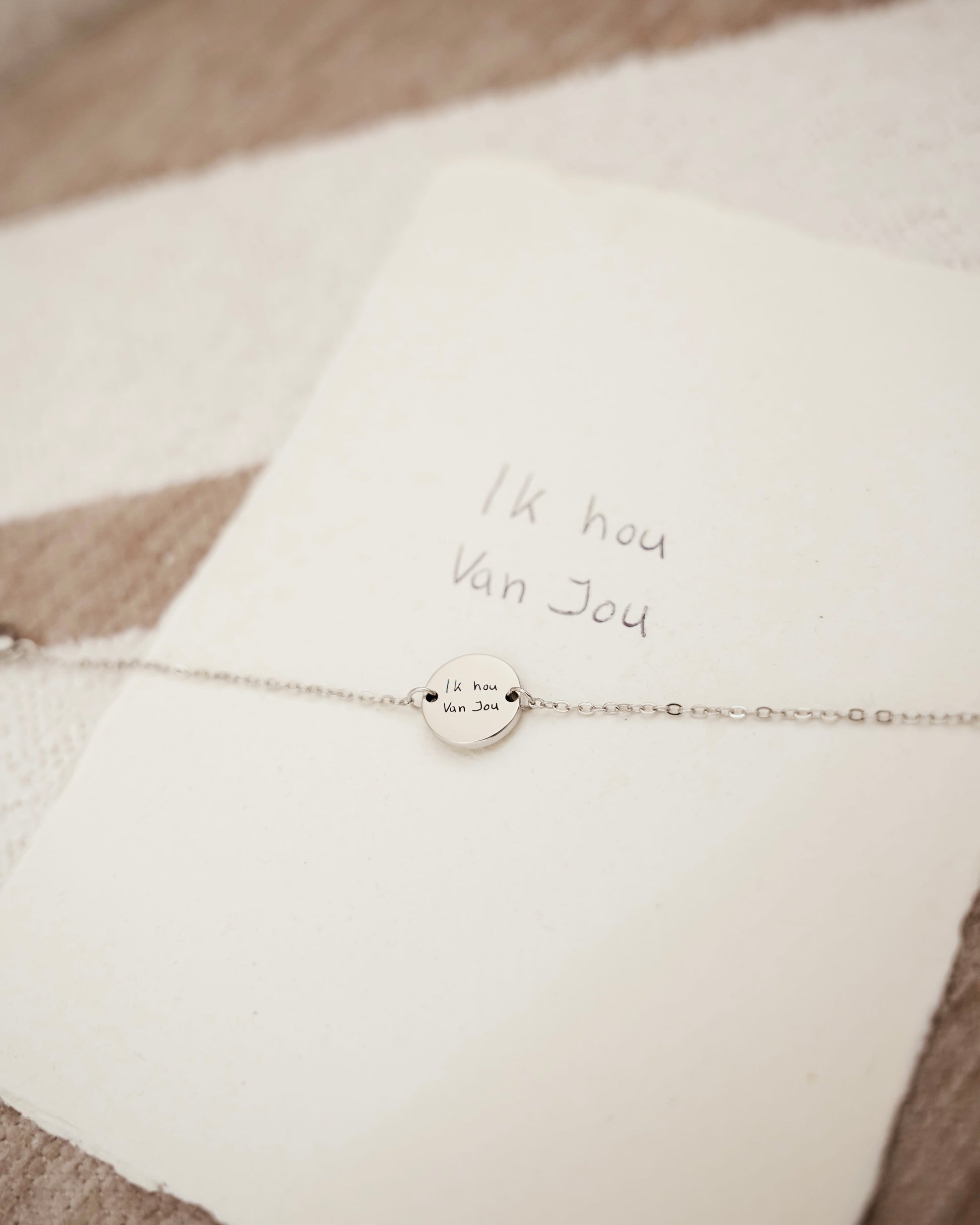Coin Pendant Armband