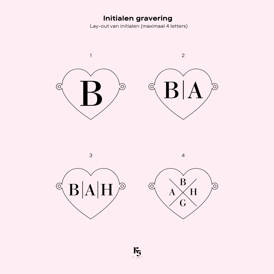 Initialen gravering