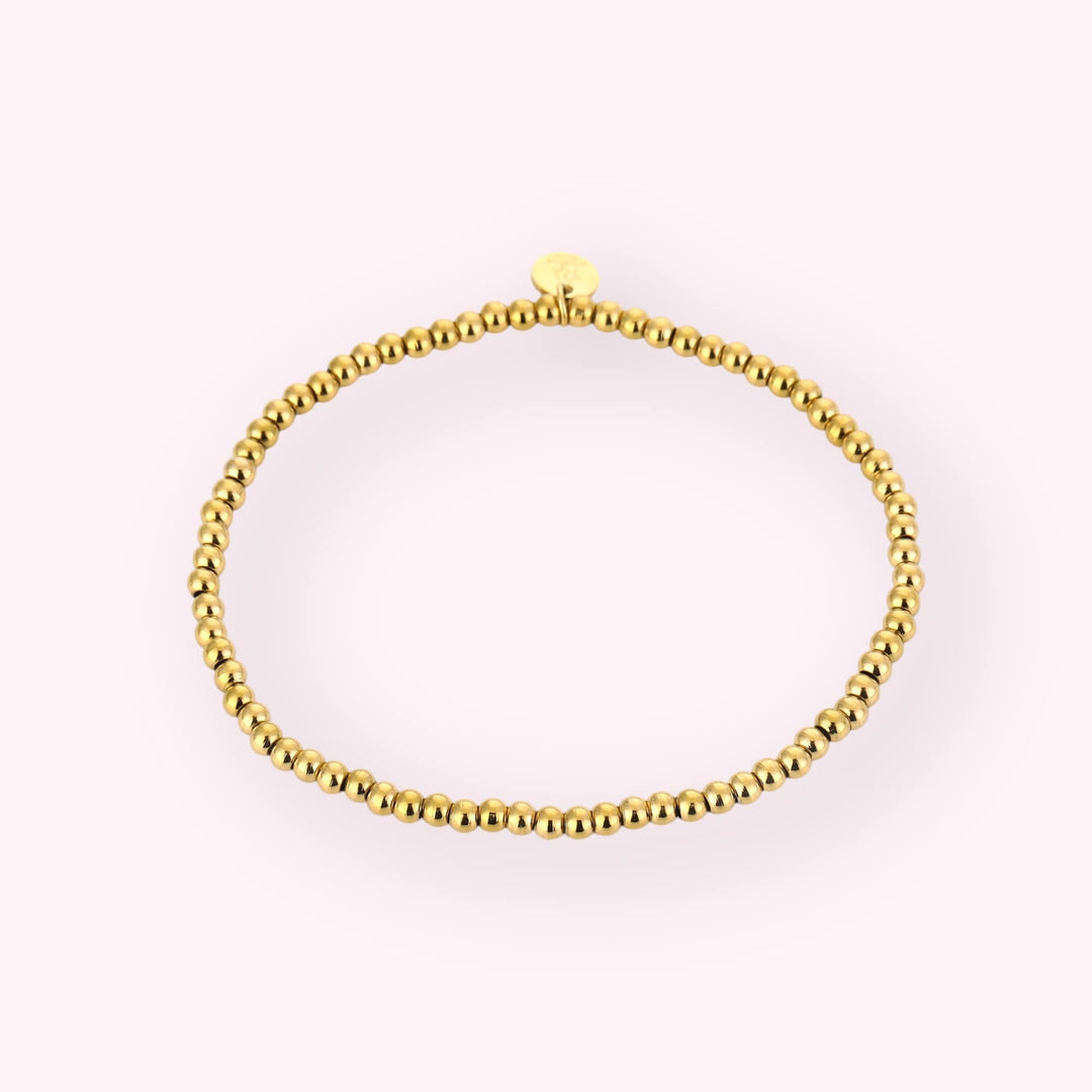 Little Beads Armband Goud