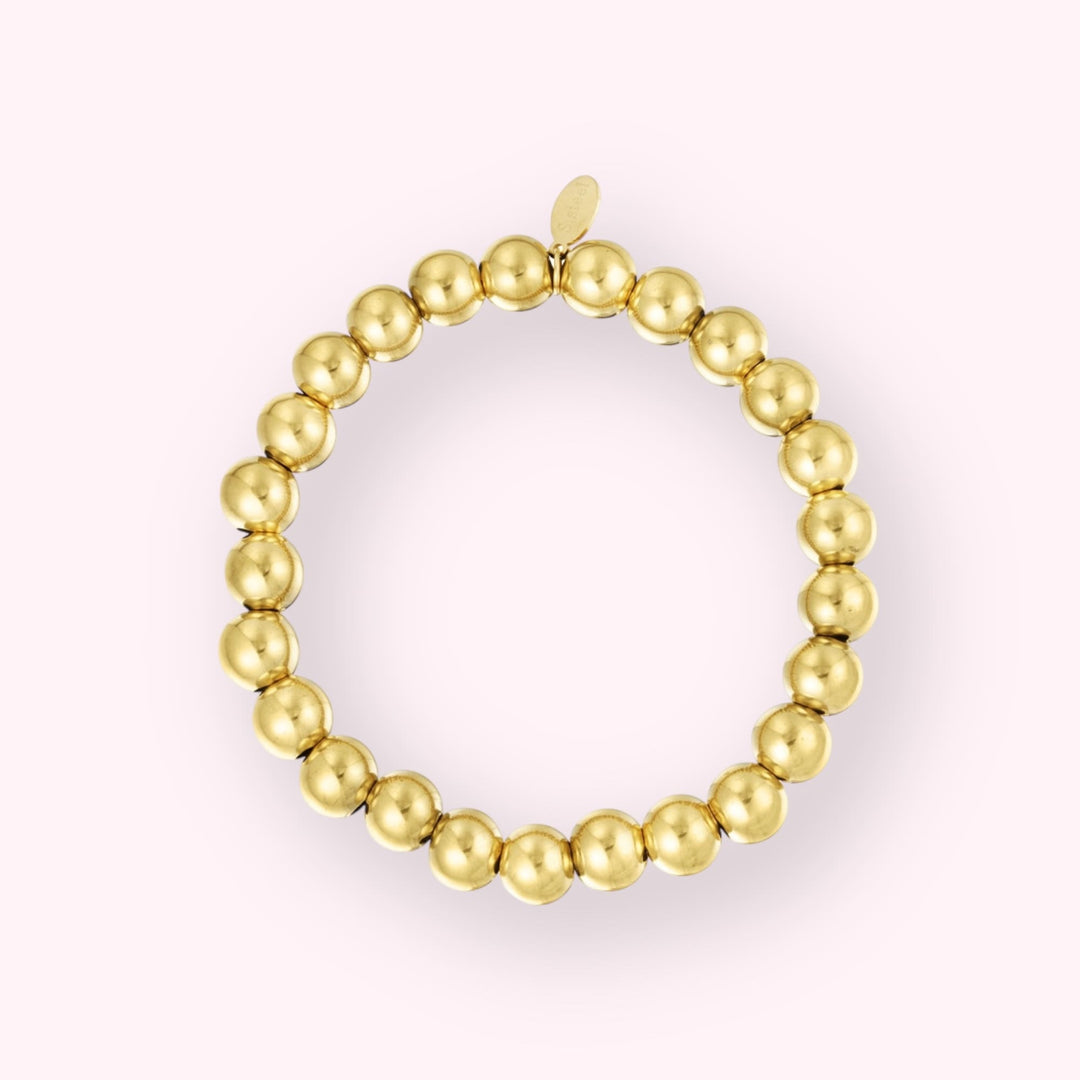 Medium Beads Armband Goud