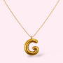 Mini Bubble Ketting Goud
