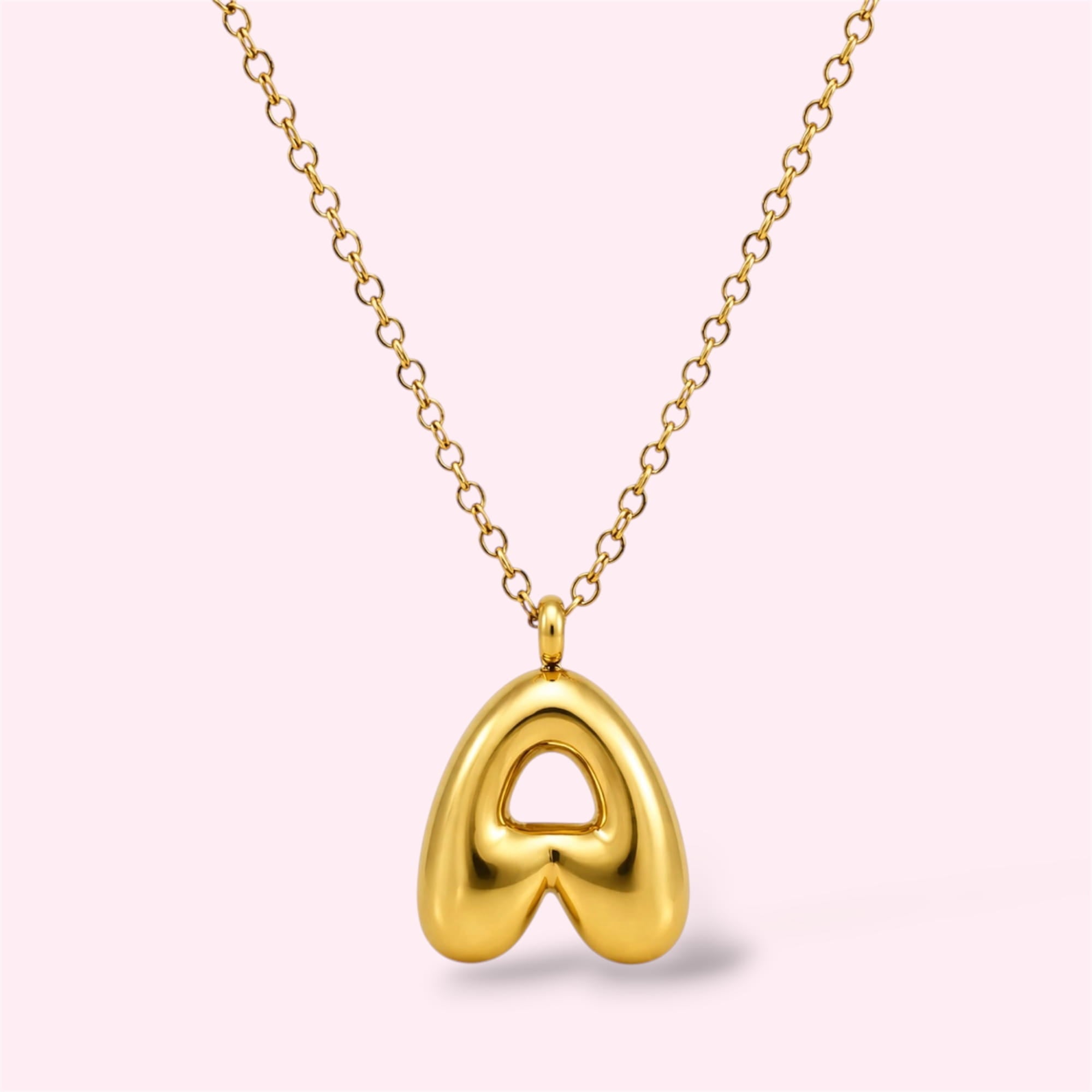 Mini Bubble Ketting Goud