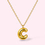 Mini Bubble Ketting Goud