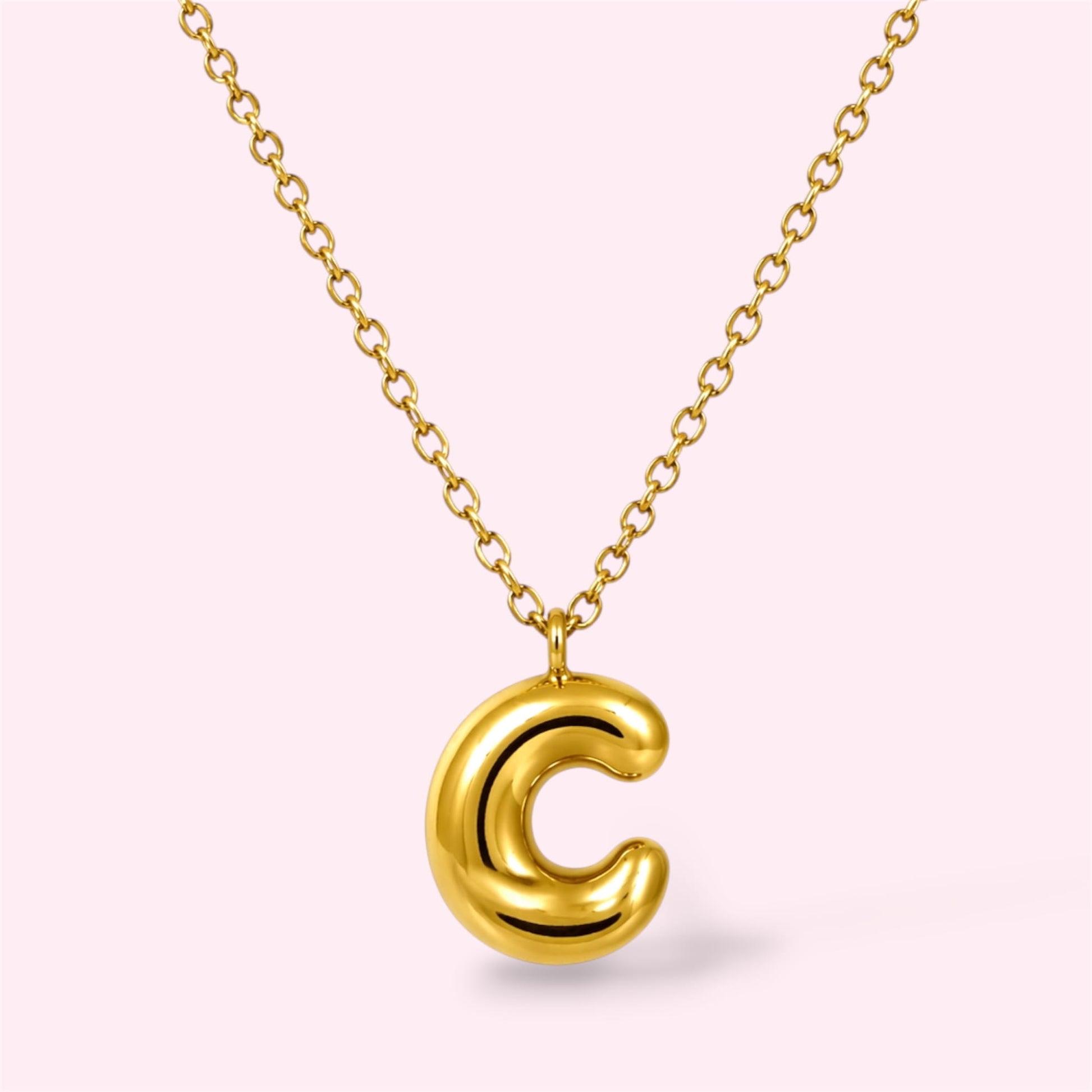 Mini Bubble Ketting Goud