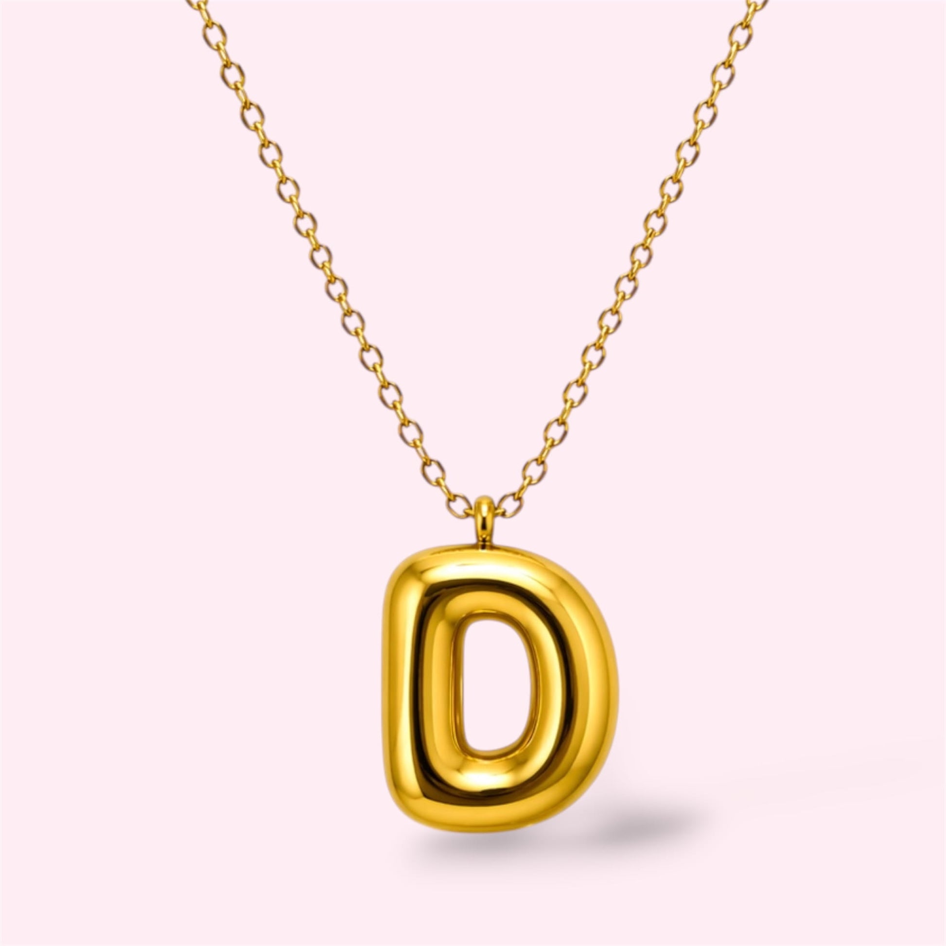Mini Bubble Ketting Goud