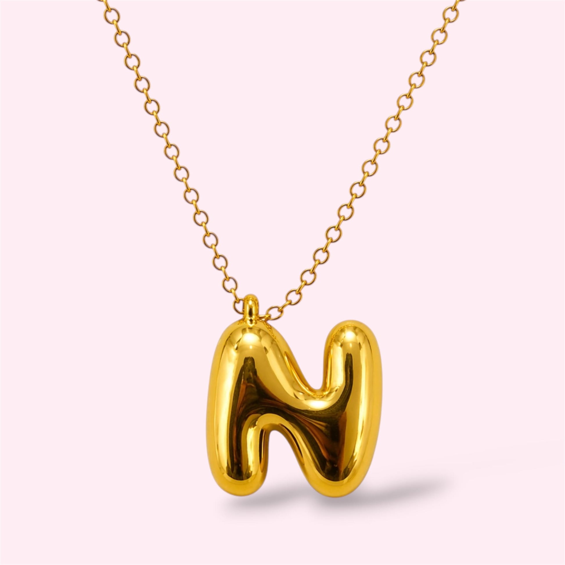 Mini Bubble Ketting Goud