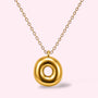 Mini Bubble Ketting Goud