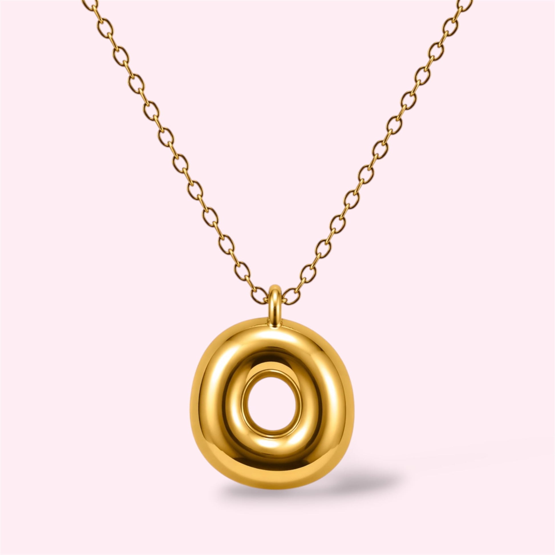 Mini Bubble Ketting Goud