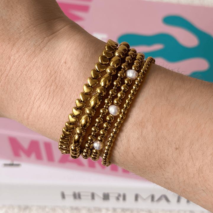 Mixed Pearl Beads Armband