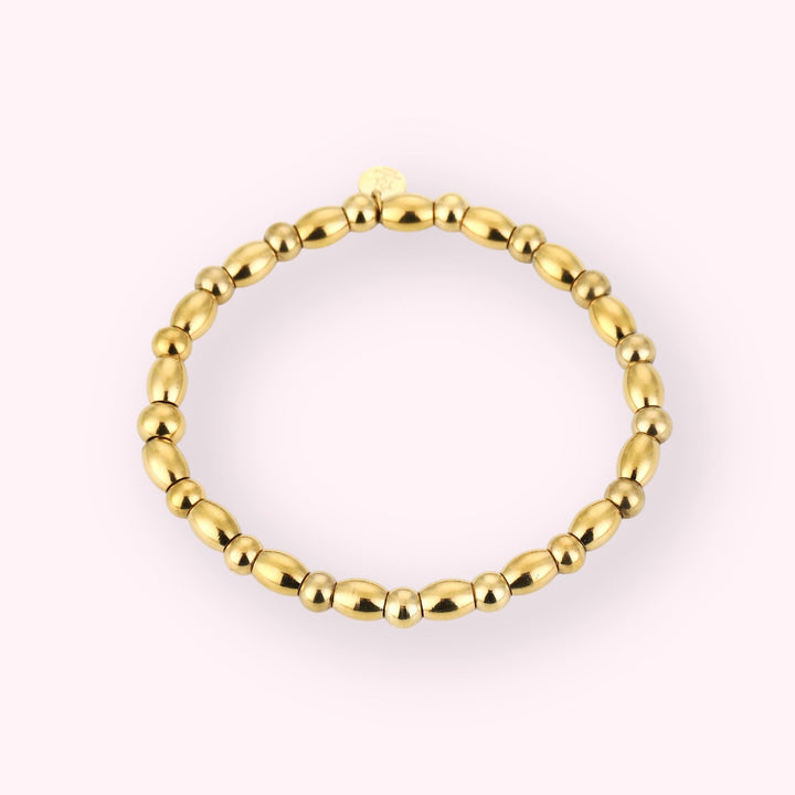 Oval Beads Armband