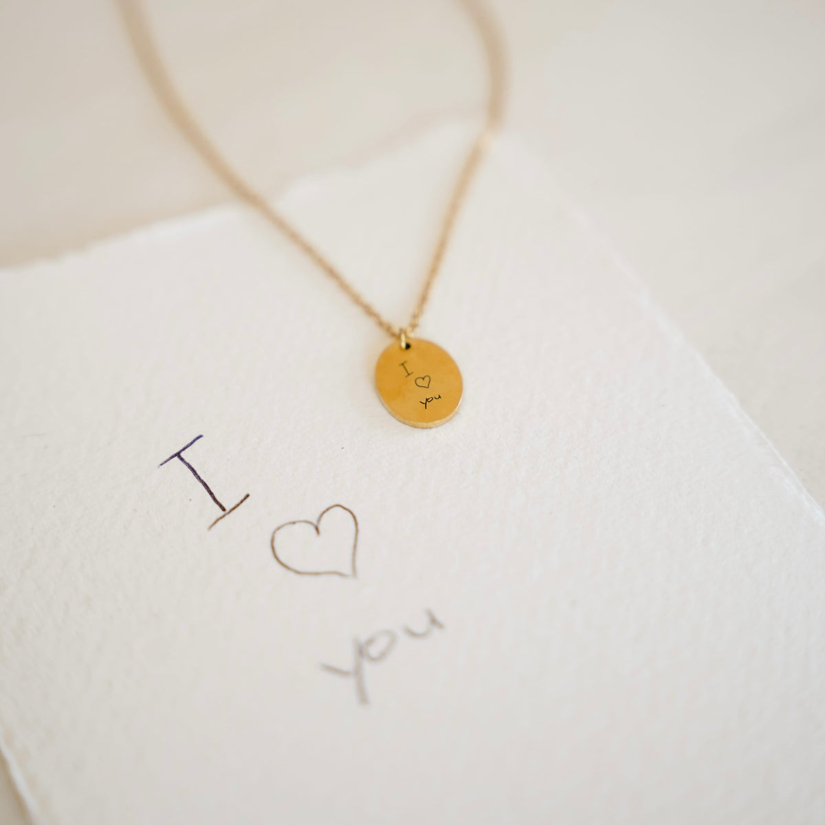 Oval Pendant Ketting
