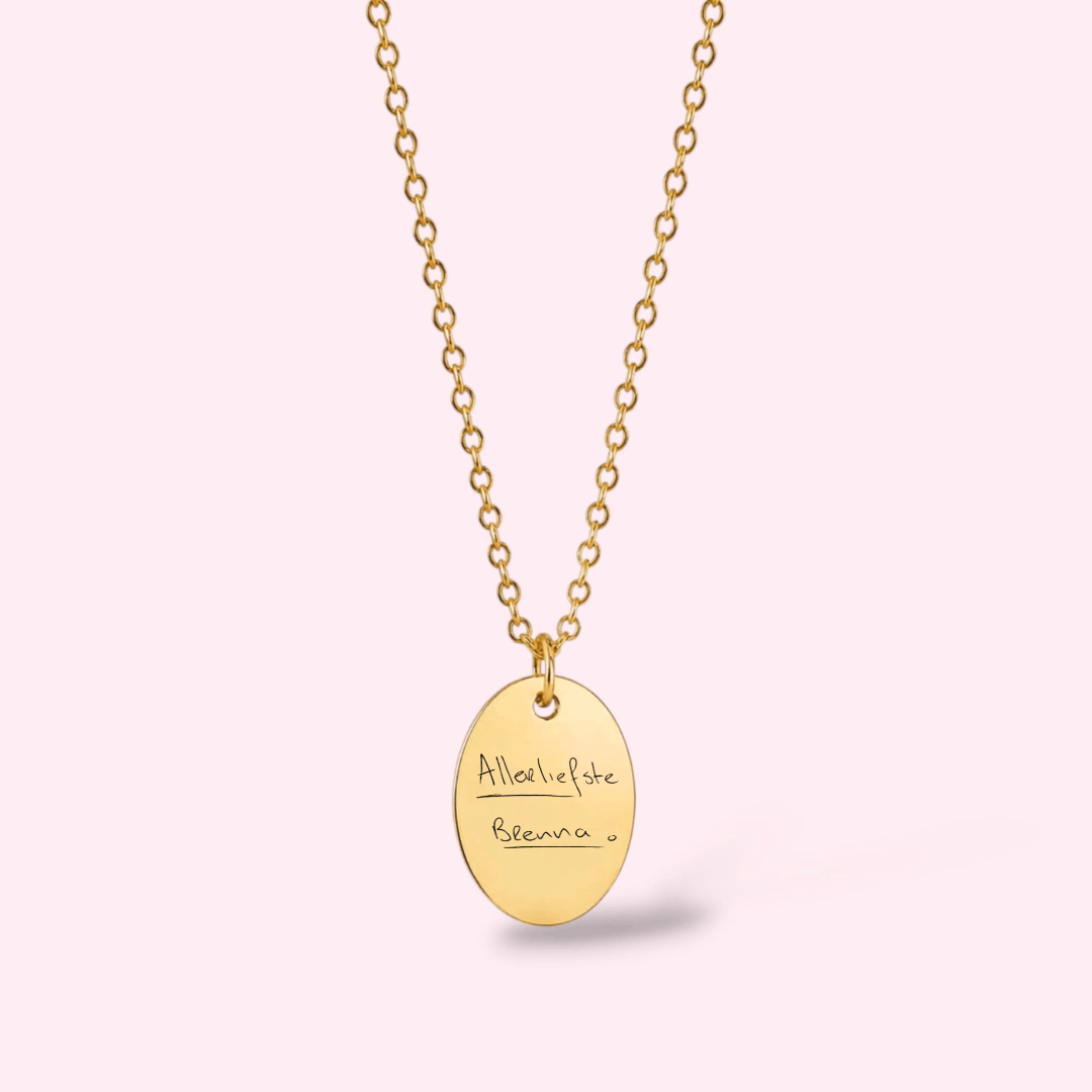 Oval Pendant Ketting