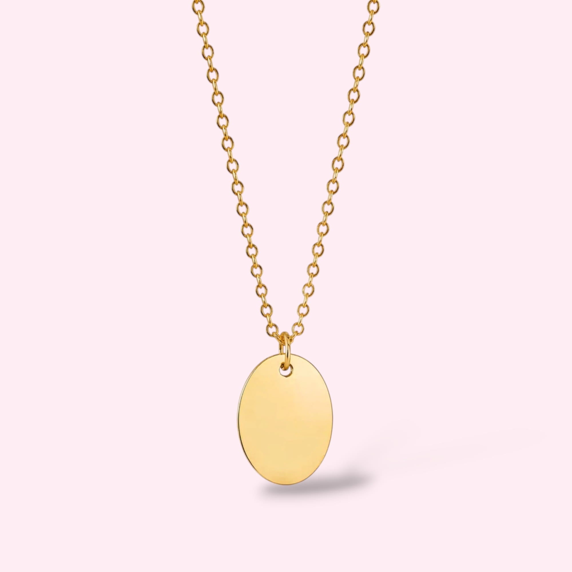 Oval Pendant Ketting
