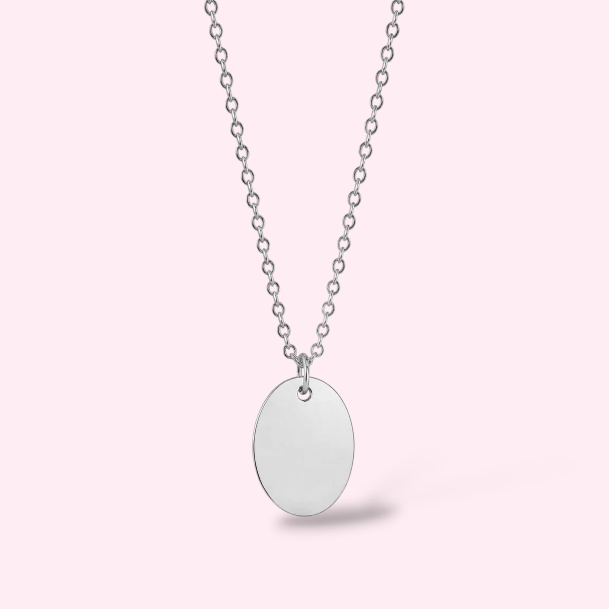 Oval Pendant Ketting
