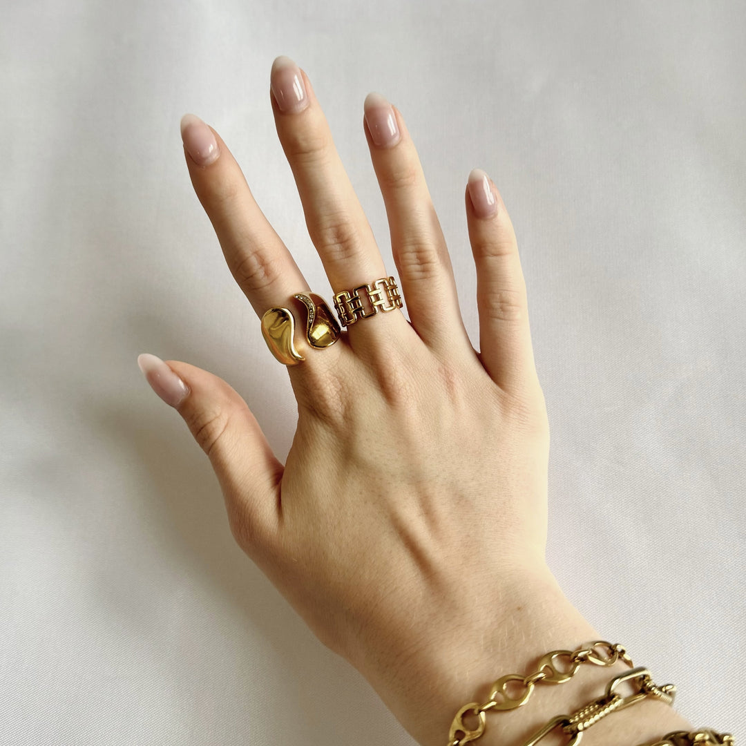 Rectangle Chain Ring