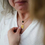 Rectangle Pendant Ketting