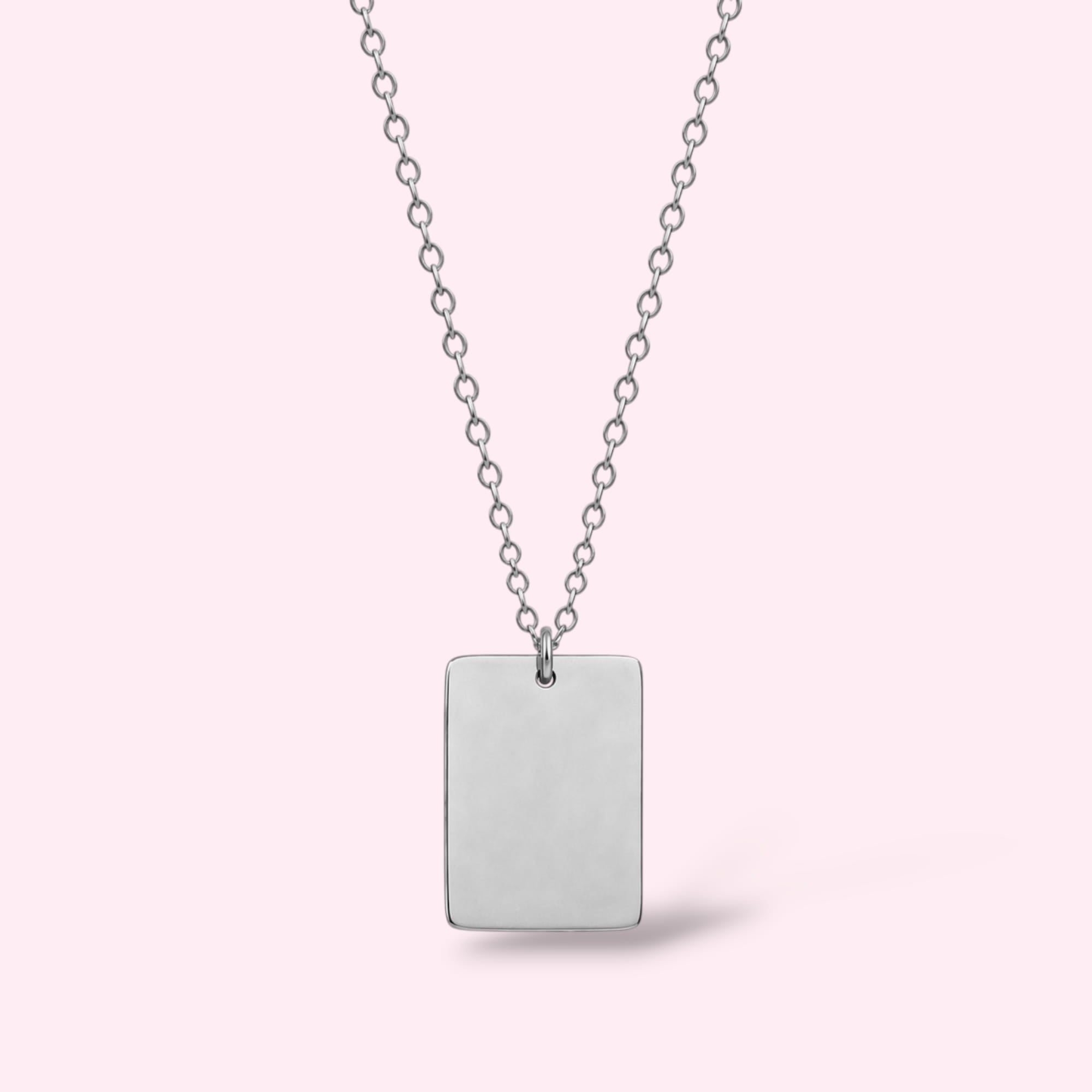 Rectangle Pendant Ketting