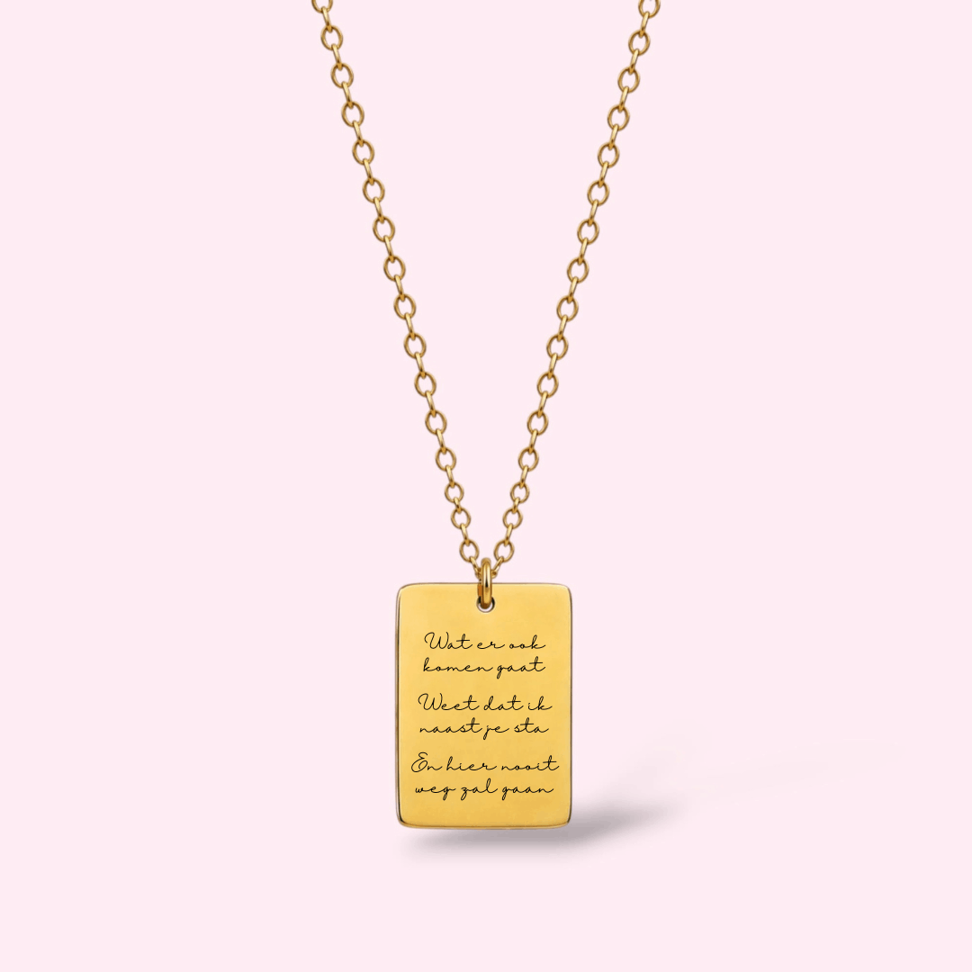Song Lyrics Ketting