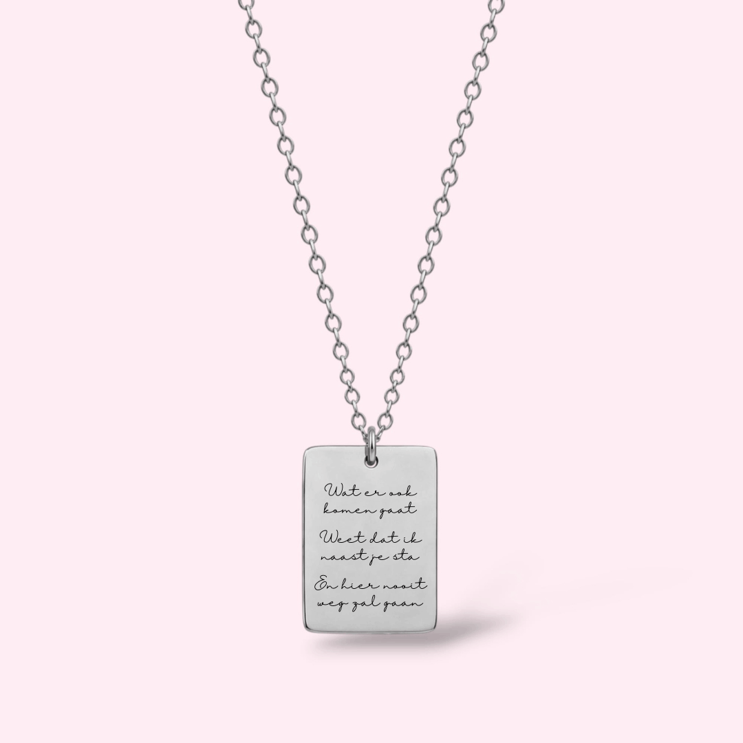 Song Lyrics Ketting