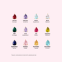 Teardrop Birthstone Ketting